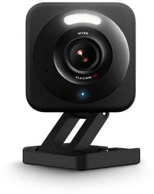 WYZE Cam v4 (Latest Model), 2.5K AI Security Camera, Indoor/Outdoor Cameras for Home Security, Baby Monitor & Pet Camera, Vibrant Color Night Vision, No Subscription Required, Free Expert Help