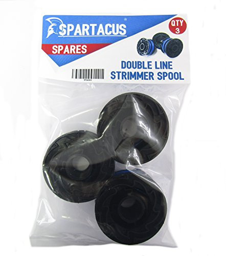 Spartacus 3x String Trimmer Strimmer Spool & Line Fits Black & Decker GL652 GL653 GL65