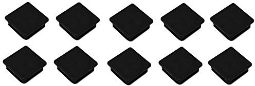 3 Square Tubing Heavy Duty Plastic Plug End Cap Insert 3x3 8-14 Tube Pipe Post (10)