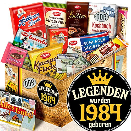 Legenden 1984 - Zum 40. Geburtstag Geschenk - Geschenk Idee DDR Schokolade