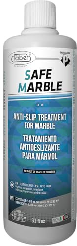 Faber Professionelle, sichere Marmor-Antirutsch-Behandlung für Marmor-, Travertin-, Kalk- und Kalkbasierte Oberflächen, 1 l