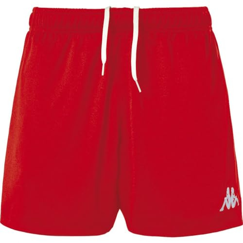 Kappa Sanremo Pantaloni Corti Unisex Bambini, Rosso, M
