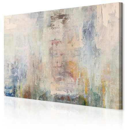 decomonkey Wandbilder Abstrakt 120x80 cm 1 Teilig Leinwandbilder Kunstdruck | Strukturleinwand, Holzkeilrahmen, Bild auf Leinwand, Wanddeko, Wohnzimmer, Wanddekoration, Modern