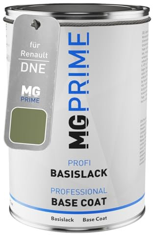 MG PRIME Autolack Dose spritzfertig für Renault DNE Vert Goyave Metallic/Mamba Grün Basislack 1,0 Liter 1000ml
