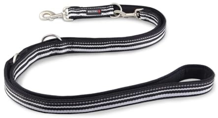 Wolters Führleine Active Pro, Größe:200 cm x 20 mm, Farbe:schwarz/schwarz