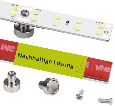 INNOVATE Placa de conversión LED de 115 cm, luz blanca fría, regulable, juego de conversión de 19 W con imanes de sujeción, 3250 lúmenes, 24 V, placa retrofit para tubo de 120 cm, tubo fluorescente