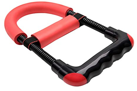 Happyyami Verstellbarer Handtrainer aus Metall zur Stärkung der Griffkraft und Armmuskulatur für Sportler mit Verbessertem Handkrafttraining