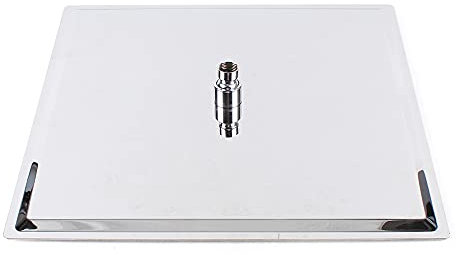 LANNADD Wasserfall-Duschkopf, Regendusche Brause Dusche Luxus Kopfbrause, 40x40cm Regenbrause Regenduschkopf, Duschkopf Aus Rostfreiem Stahl Regen-Duschkopf Edelstahl-Winkelduschkopf