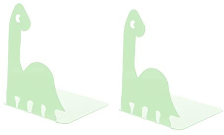 SEWACC Dinosaurier Buchstütze Aus Metall Für Große Schwere Bücher Büro Regal Bücherhalter Ohne Markennamen
