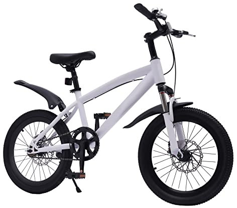 ARBGO 18in Kinder Mountainbike, Premium Mountainbike in 18 Zoll, Kinder Fahrrad, Kinderfahrrad, Fahrrad für Mädchen Jungen Herren und Damen