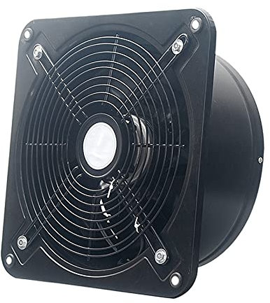 Powerful Household Exhaust Ventilation Fan for Kitchen - External Rotor Axial Flow Fan, High-power Wall Window Exhaust Fan for Oil Fume Ventilation