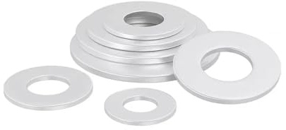 Arandela plana de aluminio DIN125 6061(M4x9x1 (500Pcs))