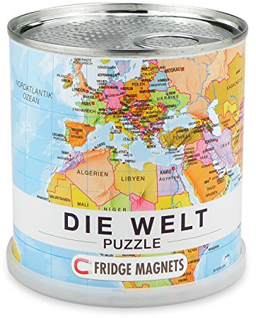 Extragoods Welt Puzzle Magnets Deutsch