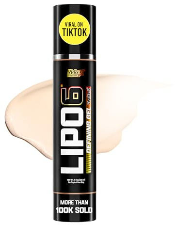 Lipo-6 Defining Gel | Sweat Enhancer Hot Cream for Skin Toning, Tightening & Firming | Boosts Circulation & Sweat
