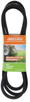 SECURA Keilriemen Mähwerk kompatibel mit Bolens BL135/96T 13A1761F684 Rasentraktor