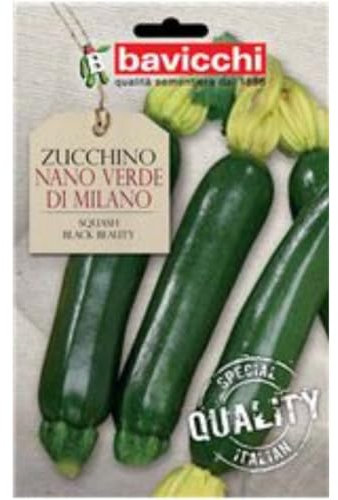 Bavicchi buste semi orto plus (Zucchino nano verde di Milano)