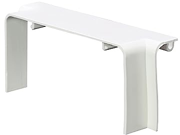 KOMIB 120x60 mm Brüstungskanal/Kabelkanal/Elektro Schacht Brüstungskanal/Fensterbankkanal Reinweiß (RAL 9010) / ZUBEHÖR (T-Ecke)