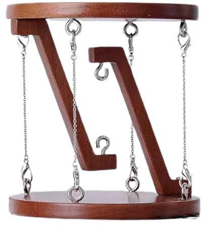 Neamou Tensegrity Modell Tischdeko, Anti Schwerkraft Display Ständer, Kreative Physik Gadgets, Tisch Spiele Desktop Organizer, Wooden Levitating Tensegrity Table Model