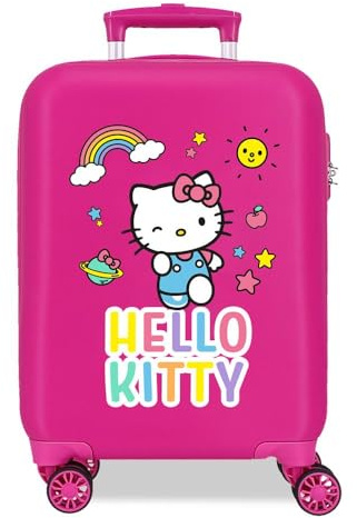 Hello Kitty, Fuchsia, Small Suitcase