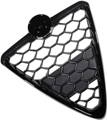 CANTONDZ Griglia radiatore Griglia Scudo Anteriore Griglia Anteriore a nido d'ape Compatibile con ALFA ROMEO GIULIETTA Nido ape Nera Lucida 2010-2016 156112051