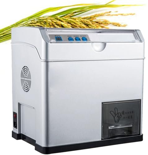 YXZQLOZ Electric rice milling and peeling machine, household electric rice milling and peeling machine, automatic rice bran separator, rice huller