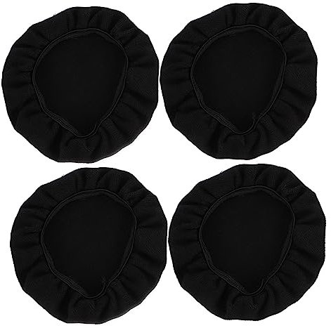 SEWACC 4pezzi Copri Auricolari in Cotone Flessibile Per Cuffie Protezione Antipolvere e Comfort Sostituzione Ricambio Cuscinetti Auricolari Lavabile Compatibile Con Cuffiette Filo
