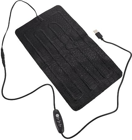 ibasenice Tapis Chauffant pour Reptiles Tapis Chauffant Électrique pour Lézards pour Petits Animaux
