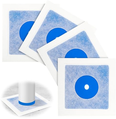 ORICOOL Dichtband Dusche - Abdichtungsband, Abdichtung Dusche Rohr-Dichtmanschette, passend für Rohrdurchmesser 15–32 mm, Wandmanschette für Sanitärinstallation (4)