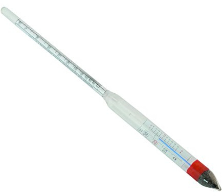 Albert's Premium Selection Alkoholmeter mit Thermometer (35-55 Vol%)