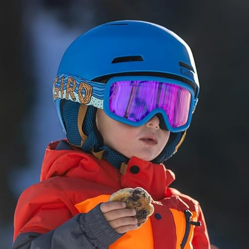 Giro Chico 2.0 Toddler Ski Goggles - Snowboard Goggles for Kids, Boys & Girls 2-4 - Black Ashes Strap with Loden Green Lens