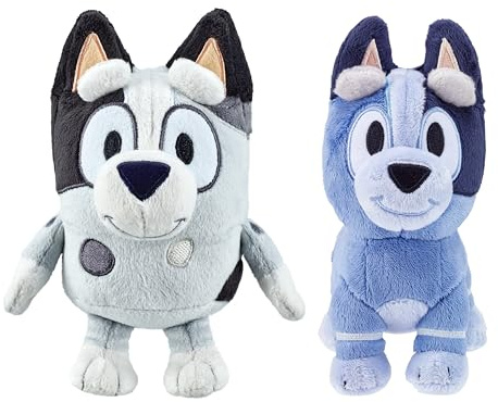 Muffin & Socks Small Plush Bundle – 2 Pack Soft Stuffed Animals for Kids, Perfect Size for Little Hands, Cuddly Travel Toys, Embroidered Faces, Gift for Toddlers Ages 3+