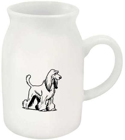 Azeeda 300ml 'Afghan Hound Dog' Ceramic Milk Jug (MJ00015187)