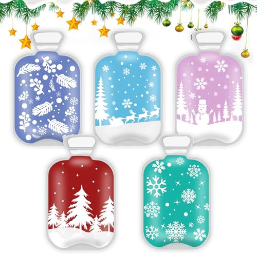 Taschenwärmer Handwärmer, 6 Stück Weihnachten Taschenwärmer Wiederverwendbar Handwärmer Knicken Wärmepads, Weihnachtenhandwärmer Kinder Taschenwärmerknicken Kleinigkeiten