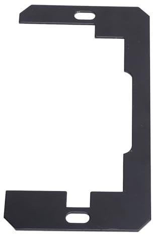 OUCRIY 10 Piezas Espaciador de Placa de Pared Resistente Al Agua Espaciador de Salida Fácil de Instalar Placa Niveladora de Dispositivo de Acero para Fijar Toma de Pared