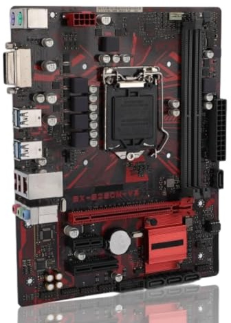 ciciglow Scheda madre B250M-V3 per CPU LGA 1151 7°/6° generazione Core i7/i5/i3, 2xDDR4 2400MHz, PCIe 3.0, M ATX