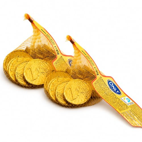 Gunz Only Goldmünzen Schokogoldmünzen Karnevals-Wurfmaterial 2 x 85g