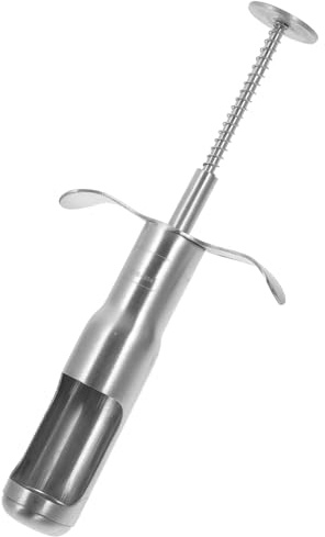 ULTECHNOVO Dénoyauteur Cerises en Acier Inoxydable Argenté, Design Simple et Pratique, Ustensile Cuisine pour Fruits et Usage Cuisine
