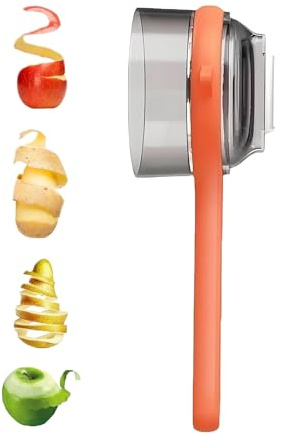 Bollisate Sbucciatore Per Verdure - Utensili E Per Cucina Di Precisione Con Contenitore - Sbucciatore Per Carote Con Impugnatura Antiscivolo,Per Avocado Carota Ananas Aglio Arancia Uva Alimenti