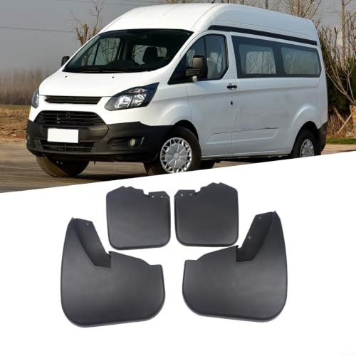 4 parafanghi per Ford Transit Custom e Tourneo 2012+ anteriore posteriore sinistro destro per paraspruzzi set materiale plastico montaggio diretto numero parte di ricambio 1915641 1915642 Bk2116a267bc