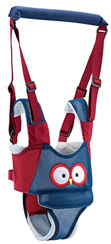 Zyorenc Baby Sicherheitsleinen Kleinkind-Gehgeschirr Rüstung Helfen Sie aufstehen Lauflernhilfe (Blau)