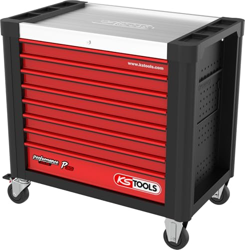 KS Tools 873.4008 PERFORMANCEplus P30 XL-Werkstattwagen mit 8 Schubladen