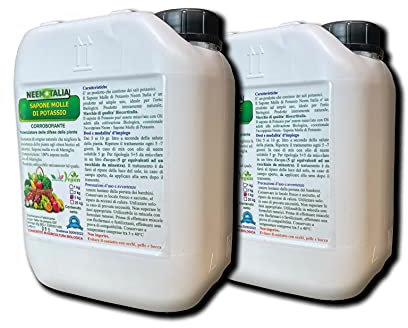 Sapone Molle di Potassio per orto e Frutta corroborante 10Kg (2x5Kg)