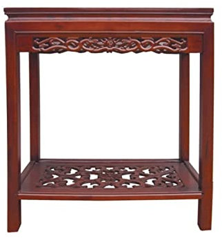 Supporto Per Piante, Alzata Per Vasi Da Giardino Bonsai in vaso Bonsai Stand in legno Vaso di legno Display Basometro Pesce Serbatoio Spazio soggiorno Soggiorno Balcone da interno Balcone Piccolo tavo