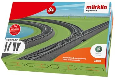Märklin my world - Kunststoffgleis-Ergänzungspackung 23400