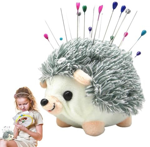 Nähnadelkissen – Igel-Form, schönes Nadelkissen, Nähnadelhalter für Stickbegeisterte, Quilt-Ständer für Nähprojekte, Schneiderei