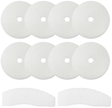 VZU 10Pcs Tumble Dryer Cloth Exhaust Filter for DHB7VTDW DHB7VTDB TD3CNBW Air Intake for Clothes Dryer Filter Replacement, Cotton Filter Dryer Filter(227mm*33mm)