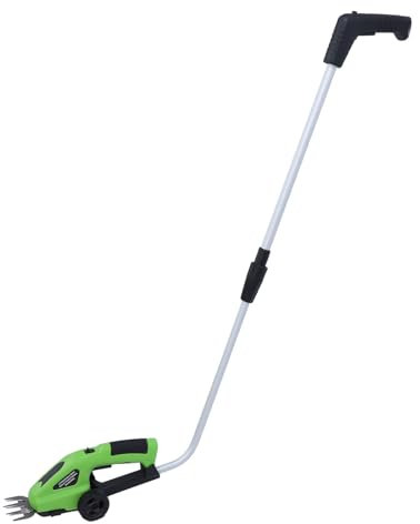 Tagliasiepi Elettrico, Tagliaerba per Arbusti con Lame a Doppia Azione con Prolunga, Tagliaerba per Cesoie per Leggero Ed Ergonomico per il Taglio di Siepi, Arbusti Ed