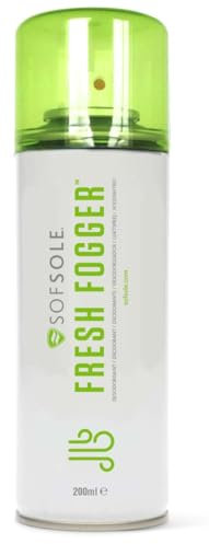 Sof Sole Fresh Fogger Spray Deodorante per Scarpe - Elimina cattivi odori da scarpe, borse sportive, armadietti, ecc. - Profumo fresco e duraturo - Sicuro per tutti i materiali - 200 ml