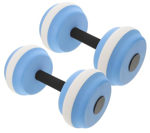 Sosoport 1paar Wasserhanteln Für Poolübungen Ergonomisches Design Für Wassergymnastik Und Rehabilitation - Leicht Und Tragbar Für Fitness Im Wasser