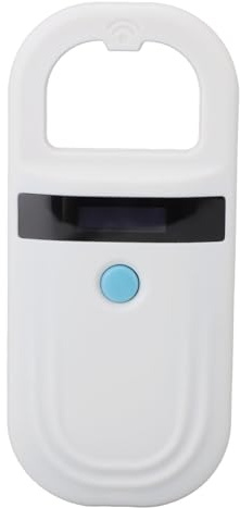 Luocute Pet Dog Cat Microchip Reader, Tierchip Registrierung Microchips Scanner, Pet Reader Effizienter Wiederaufladbarer Geflügeltier -ID -Tag -Scanner für Kuh Schaf Hunde Katze